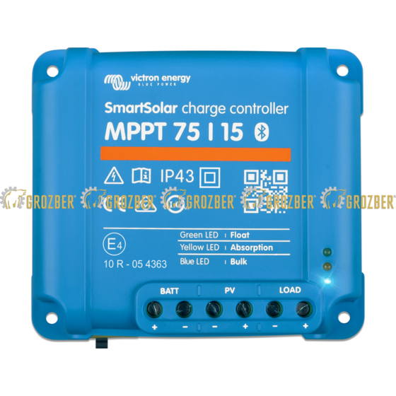 SmartSolar MPPT 75/10, 75/15, 100/15 & 100/20 Victron Energy арт. SCC075015060R