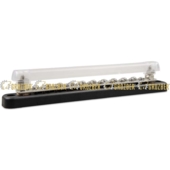 Busbar 150A 2P with 20 screws +cover VBB115022020