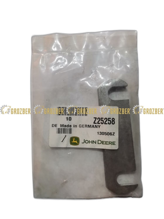 Z25258 Пластина JOHN DEERE арт. Z25258