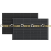 Набір сонячних панелей EcoFlow 2*100 Solar Panel Стаціонарні ZMS331