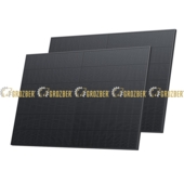 Набір сонячних панелей EcoFlow 2*400 Solar Panel Стаціонарні ZPTSP300-2-AKIT-4